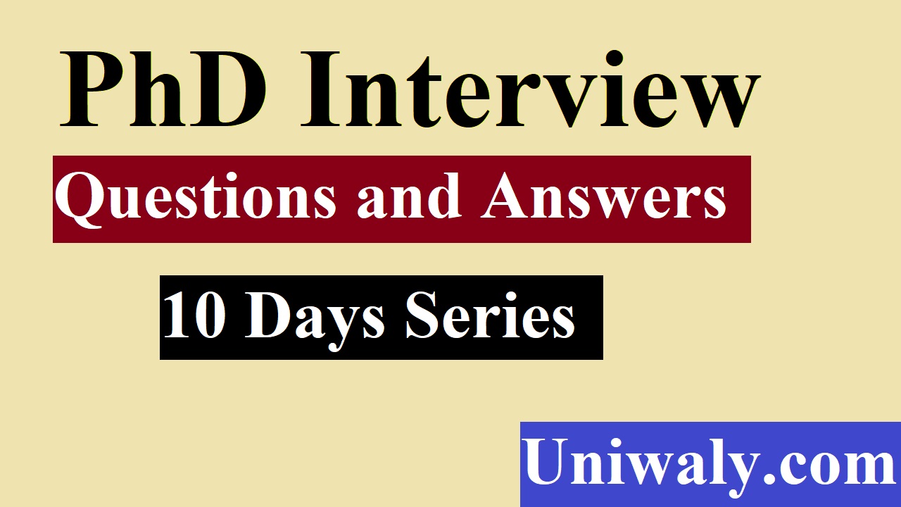 phd interview, interview, interview preparation